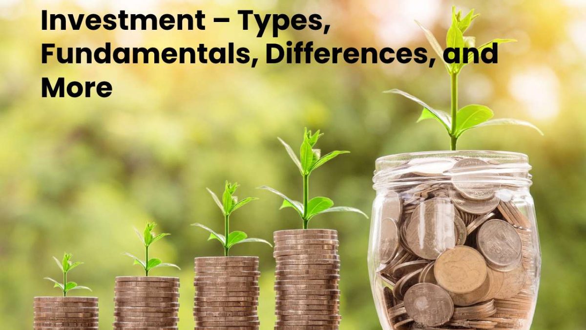 Investment – Types, Fundamentals, Differences, and More