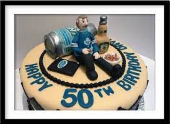 50th birthday cake ideas