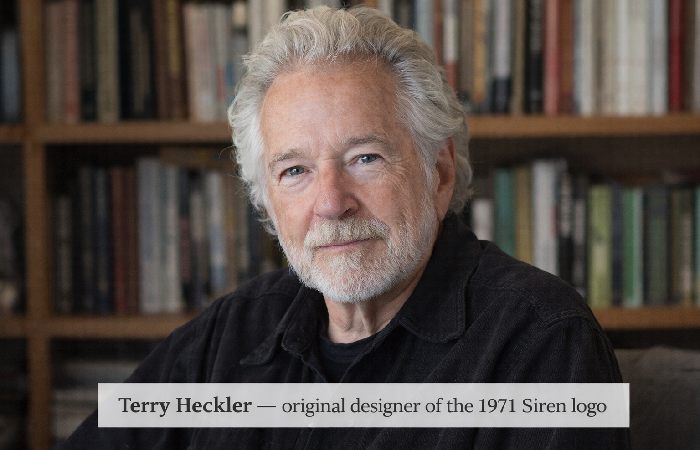 Terry Heckler — original designer of the 1971 Siren logo