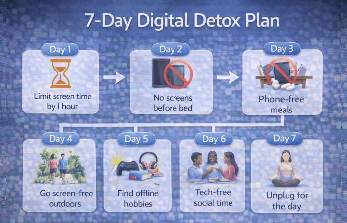 Step-by-step: a practical 7-day detox plan