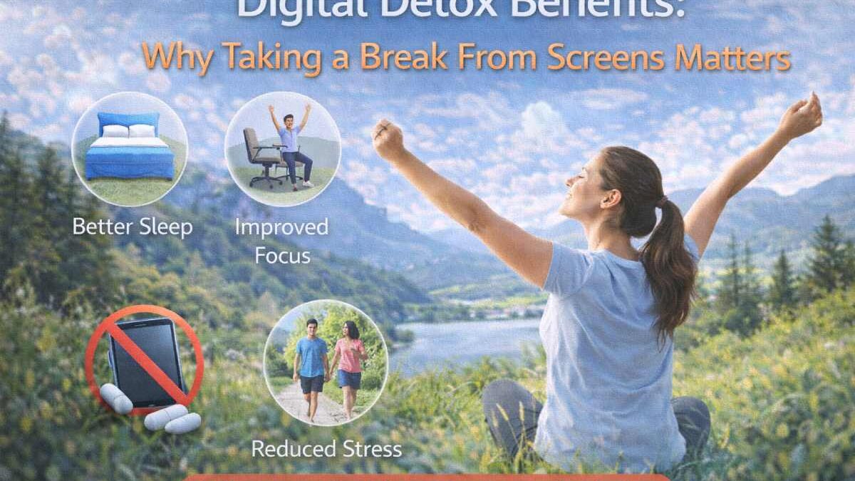 Digital Detox Benefits: Why Taking a Break From Screens Matters