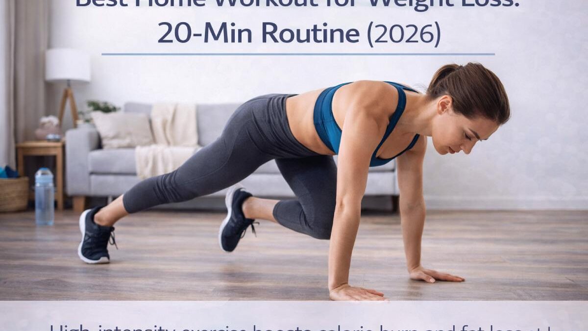 Best Home Workout for Weight Loss: 20-Min Routine (2026)