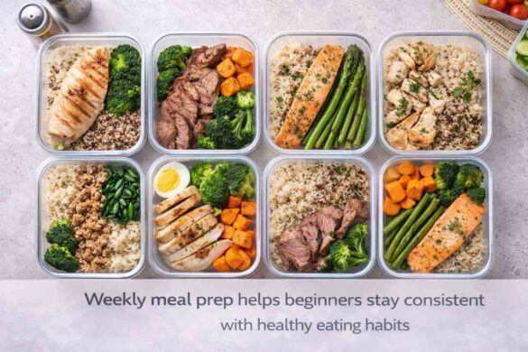 meal prep tips for beginners weekly healthy meal containers