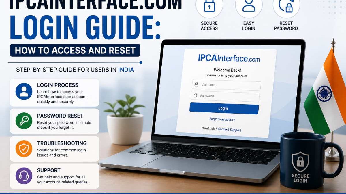 IPCAInterface.com Login Guide: How to Access, Reset Password (India)