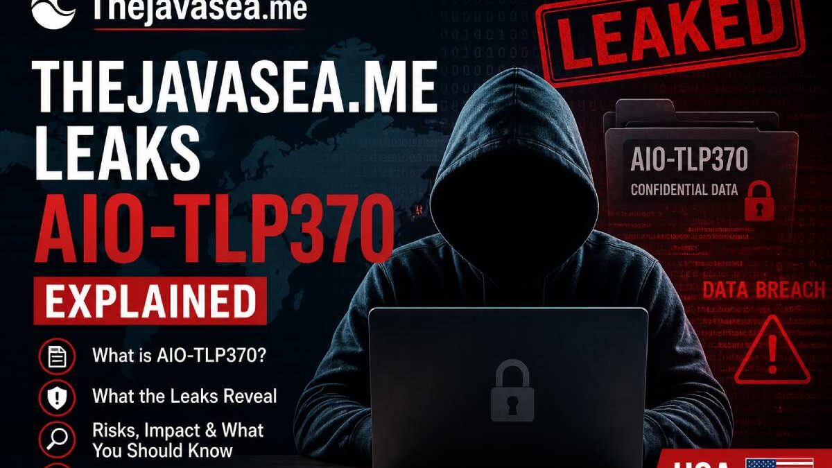 Thejavasea.me Leaks AIO-TLP370 Explained: Data Exposure Risks, Meaning (USA)