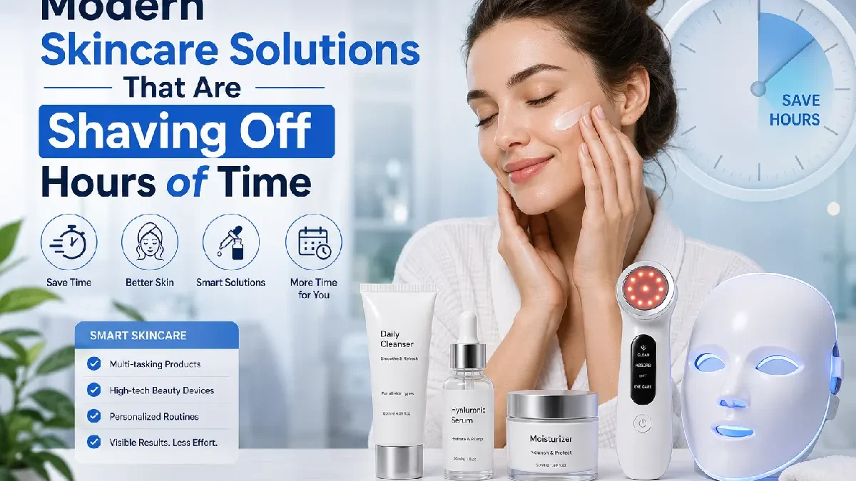 Modern Skincare Solutions That Are Shaving Off Hours of Time
