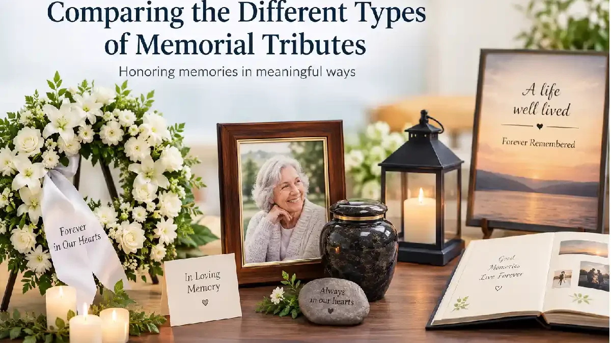 Comparing the Different Types of Memorial Tributes