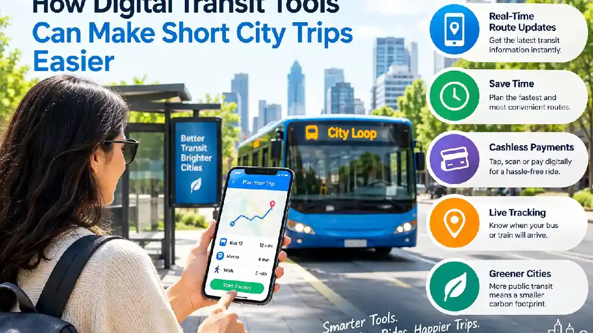 How Digital Transit Tools Can Make Short City Trips Easier