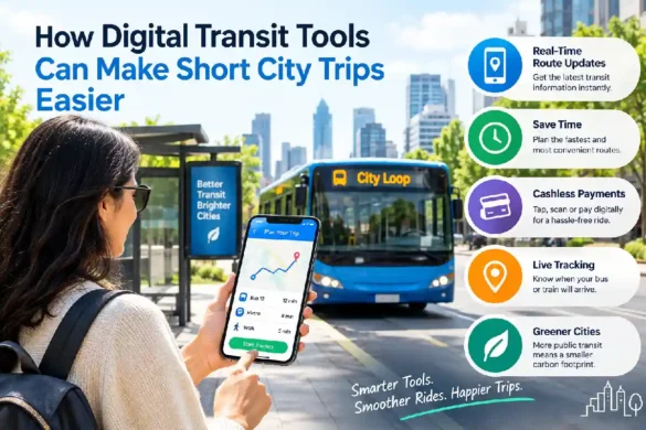 how digital transit tools can make short city trips easier
